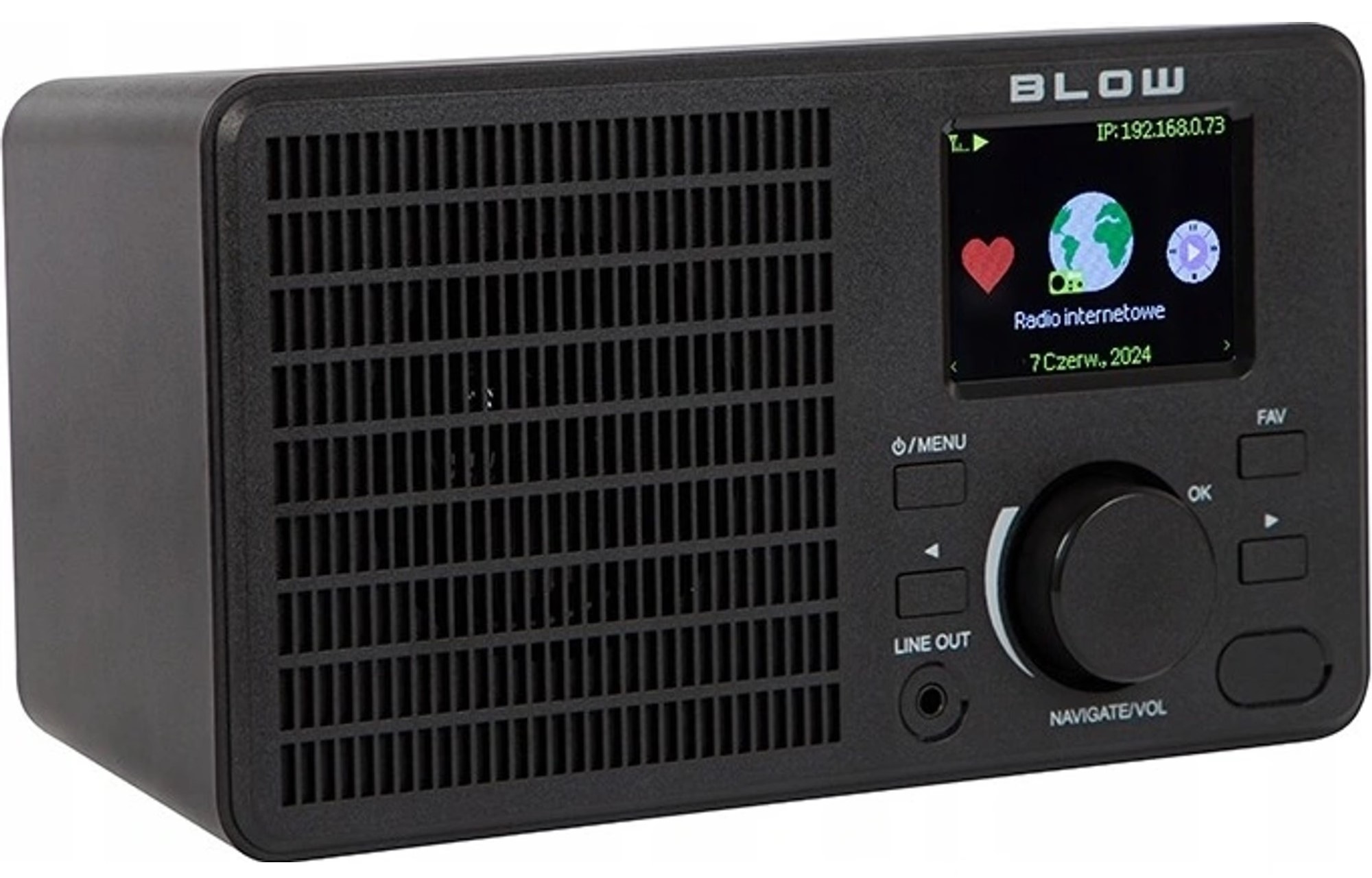 Prenosné internetové rádio